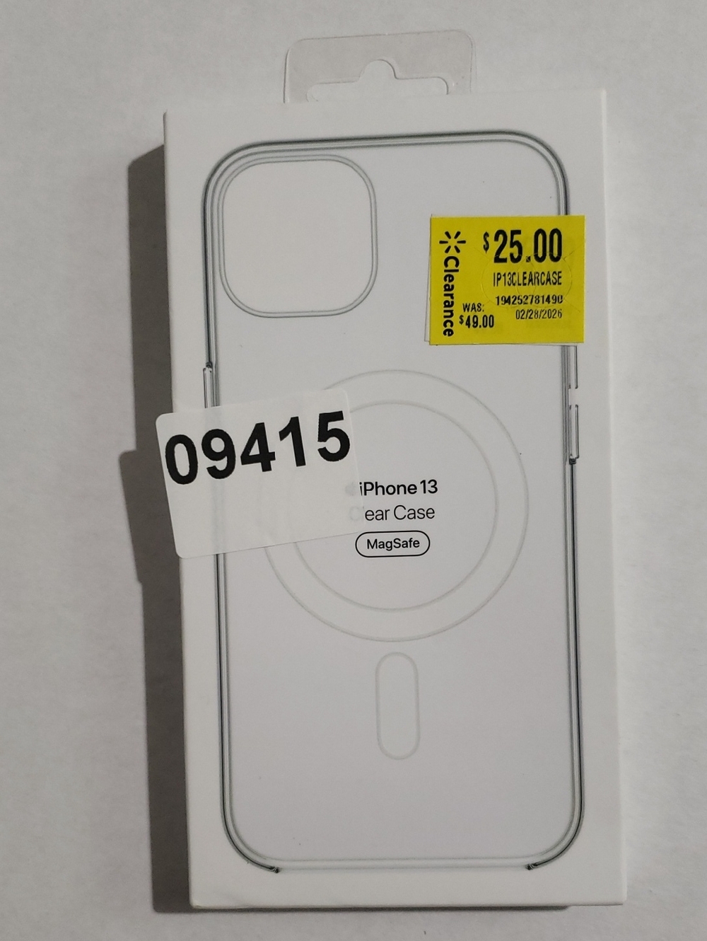 OEM Clear Case With Magsafe For iPhone 13 ONLY
